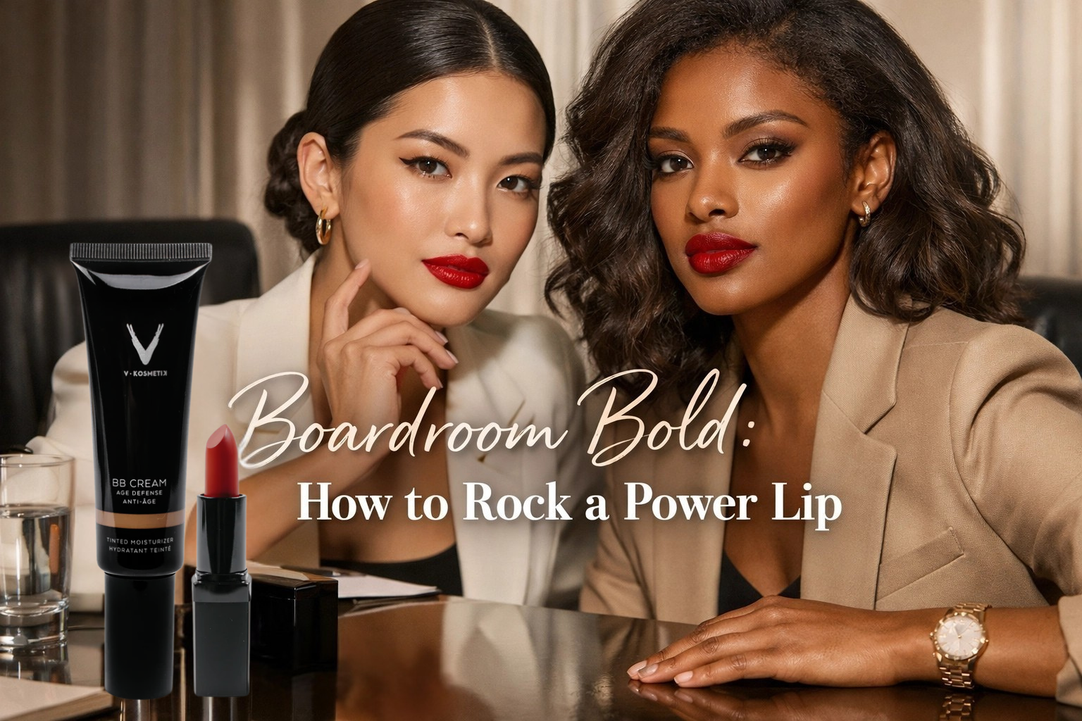 Boardroom Bold: How to Rock a Power Lip