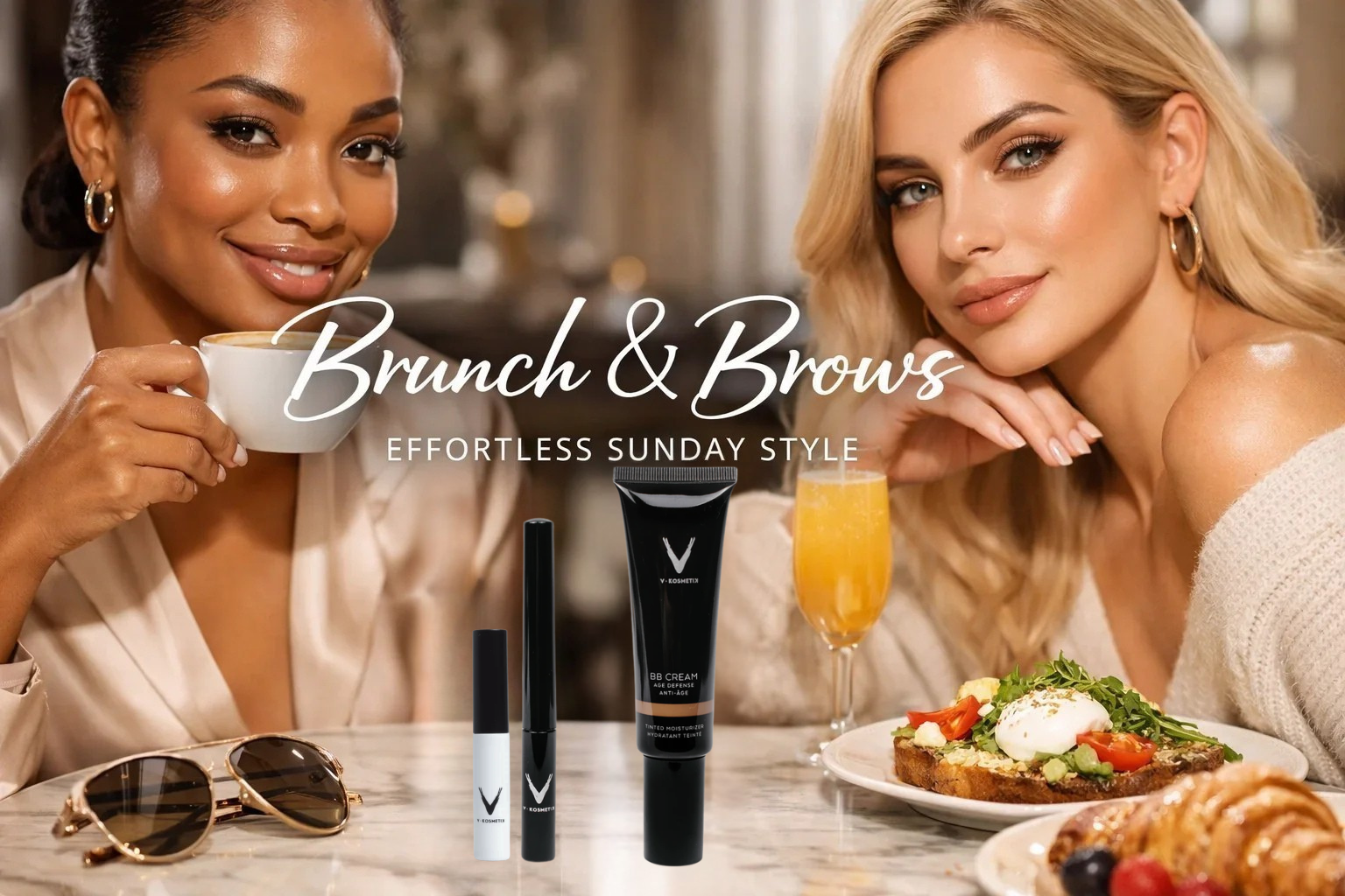 Brunch & Brows: Effortless Sunday Style