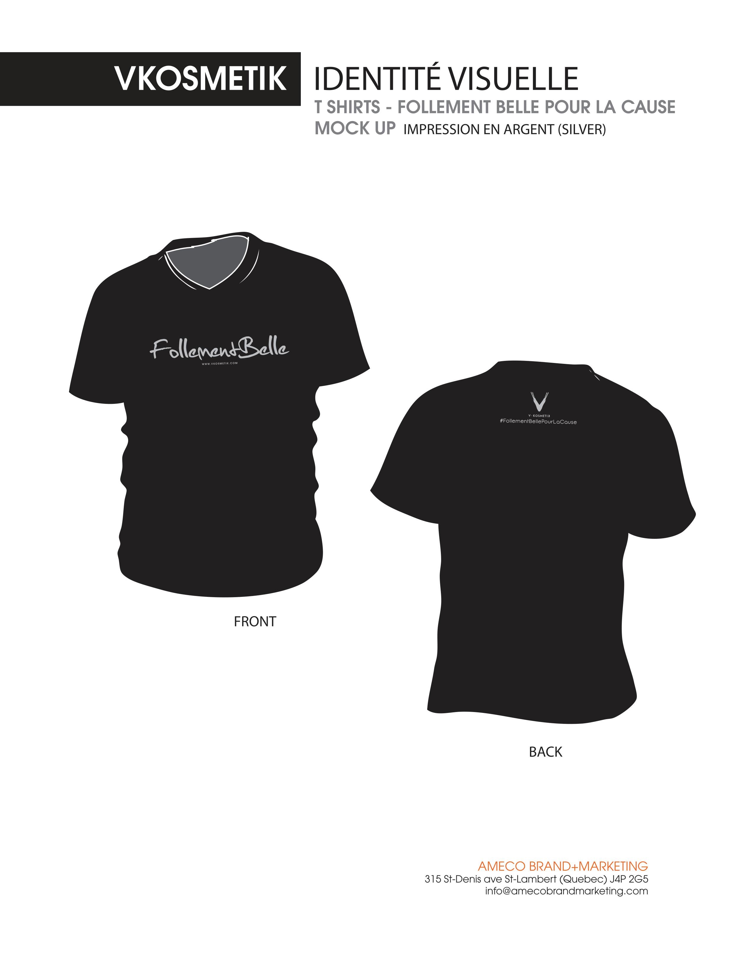 Short Sleeve T-shirt V Kosmetik