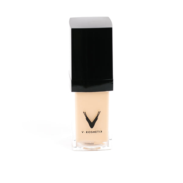 Liquid Face Foundation Flawless Finish - C2 WARM YELLOW
