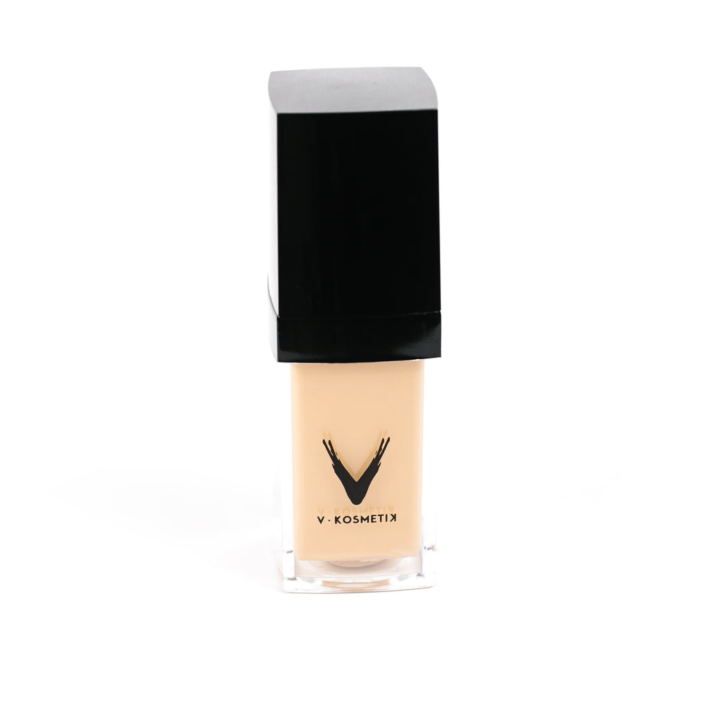 Liquid Face Foundation Flawless Finish - C25 WARM YELLOW
