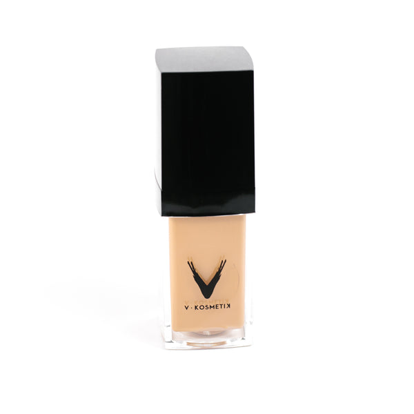 Liquid Face Foundation Flawless Finish - C7 WARM YELLOW